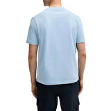 Tarrzz Sisifos Tasarım Tişört Sanatsal Baskılı Tişört %100 Pamuklu Açık Mavi Bisiklet Yaka Kısa Kollu Tasarım Tshirt