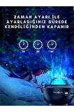 ARELL TEKNOLOJİ Galaksi Projektör Gece Lambası Bluetooth Hoparlör Disko Topu Yıldızlı Rgb Led Işıklı Tavan Aydınltma