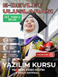 Sertifikalı Online KODLAMA Yazılım Eğitimi PROGRAMLAMA Kursu