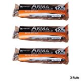 Arma Standart Büyük Boy 50 Litre Çöp Torbası Poşeti / 65 x 80 Cm - Siyah - 10 Adetlik 3 Rulo