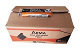 Arma Standart Büyük Boy 50 Litre Çöp Torbası Poşeti / 65 x 80 Cm - Siyah - 10 Adetlik 5 Rulo