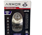Armor 610+MVA 10MM Paslanmaz Çelik Alarmlı 