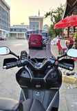 MOTOCAM Arora GT 125 Ön Cam 2023-2026 Model 83cm Füme Renkli 4mm UZUN