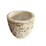 Antik Görünümlü Eskitme Toprak Saksı 13cm*15 cm