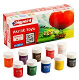 Bigpoint Acyrlic Colour - Akrilik Boya 10 Renk x 25 ml