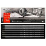 Bigpoint Grafit Kurşun Kalem 6B (7.1mm x 153mm) 6'lı Set