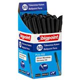 Bigpoint Tükenmez Kalem Polo 0.7mm 50'li Set Siyah