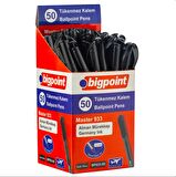Bigpoint Tükenmez Kalem Master 50'li Set Siyah