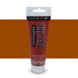 Daler Rowney Graduate Akrilik Boya 120ml 201 Burnt Sienna