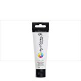 Daler Rowney System 3 Akrilik Boya 150ml 006 Zinc Mix White