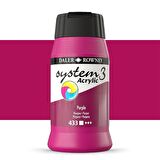 Daler Rowney System 3 Akrilik Boya 500ml 433 Purple