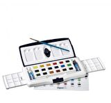 Daler Rowney Aquafine Yarım Tablet Suluboya Seti