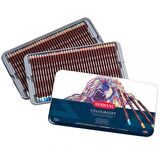 Derwent Coloursoft Pencil 72'li Teneke Kutu (Yumuşak Kuru Boya Kalemi)