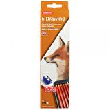 Derwent Drawing Pencil 6'li Teneke Kutu (Çizim Kalemi)