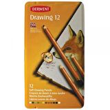 Derwent Drawing Pencil 12'li Teneke Kutu (Çizim Kalemi)