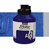 Pebeo Akrilik Boya Studio 500ml Iridescent Blue Black (Dyna) 360