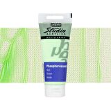 Pebeo Akrilik Boya Studio 100ml Fosforlu Phosphorescent Green 112