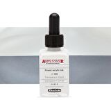 Schmincke Aero Color Professional Finest Akrilik ink. 28ml Transparent White 100