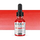 Schmincke Aqua Drop Sıvı Sulu Boya 30ml Vermilion Red 320