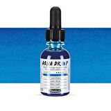 Schmincke Aqua Drop Sıvı Sulu Boya 30ml Cyan Blue 480