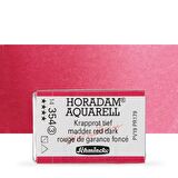 Schmincke Horadam Aquarell Tam Tablet Sulu Boya Madder Red Dark 354 S.3
