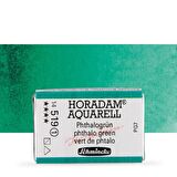 Schmincke Horadam Aquarell Tam Tablet Sulu Boya Phthalo Green 519 S.1 