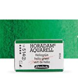 Schmincke Horadam Aquarell Tam Tablet Sulu Boya Helio Green 514 S.2