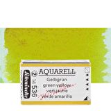 Schmincke Horadam Aquarell Tam Tablet Sulu Boya Green Yellow 536 S.2