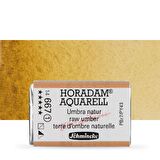 Schmincke Horadam Aquarell Tam Tablet Sulu Boya Raw Umber 667 S.1 