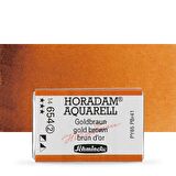 Schmincke Horadam Aquarell Tam Tablet Sulu Boya Gold Brown 654 S.2