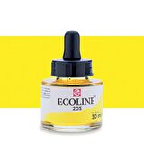 Talens Ecoline Sıvı Suluboya Mürekkep 30ml Lemon Yellow 205