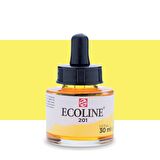 Talens Ecoline Sıvı Suluboya Mürekkep 30ml Light Yellow 201