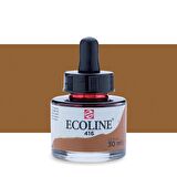 Talens Ecoline Sıvı Suluboya Mürekkep 30ml Sepia 416