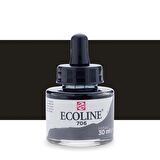 Talens Ecoline Sıvı Suluboya Mürekkep 30ml Deep Grey 706