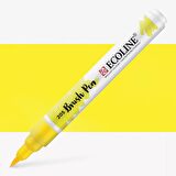 Talens Ecoline Suluboya Brush Pen Lemon Yellow 205