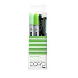 Copic Ciao Marker Kalemi Doodle Pack Green Set