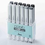 Copic Marker Kalemi Neutral Grey Tones 12'li Set