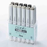 Copic Marker Kalemi Warm Grey Tones 12'li Set
