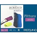 Fabriano Pittura Cold Pressed Pad 400gr Akrilik Blok 10 Sayfa 30x40cm