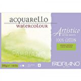 Fabriano Artistico Extra White Rough 300gr Sulu Boya Blok 25 Sayfa 12.5x18cm