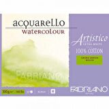 Fabriano Artistico Extra White Rough 300gr Sulu Boya Blok 20 Sayfa 26x36cm