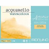 Fabriano Artistico Traditional White Cold Pressed 300gr Suluboya Blok 25 Sayfa 12.5x18cm