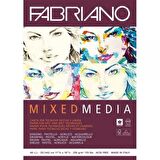 Fabriano Mixed Media White 250gr Çok Amaçlı Resim Blok 40 Sayfa A3 (29.7x42cm)