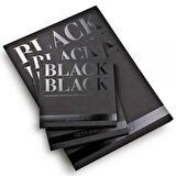 Fabriano Black Black 300gr Siyah Çok Amaçlı Resim Blok 20 Sayfa A4 (21x29.7cm)