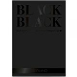 Fabriano Black Black 300gr Siyah Çok Amaçlı Resim Blok 20 Sayfa A3 (29.7x42cm)