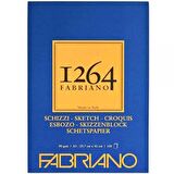 Fabriano 1264 Sketch Eskiz Blok 90gr 100 Sayfa A3 (29.7x42cm) (1 Kenarı Yapışkanlı)