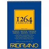 Fabriano 1264 Sketch Eskiz Defteri 90gr 60 Sayfa A5 (14.8x21cm)