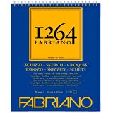 Fabriano 1264 Sketch Eskiz Defteri 90gr 120 Sayfa 30x30cm