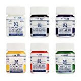 Talens Guaj Boya 16ml 6'lı Set Ana Renkler