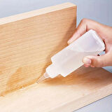 Art Tone Boş Plastik Şişe 100ml Boyutlu Tüp - İçine Boya Doldurulabilir Apricatör İnce Uçlu Sıkma Sıvı Şişe